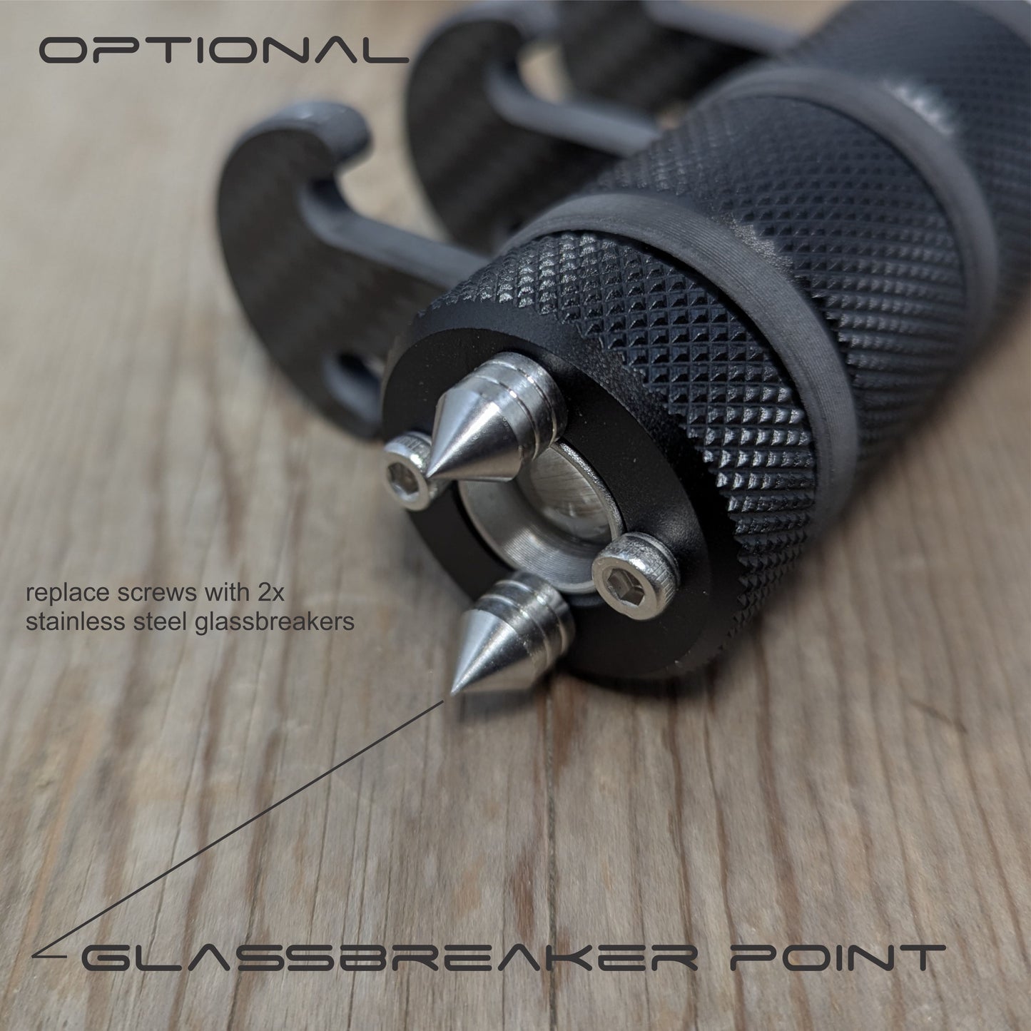 Tactitool - Multifunctional Urban Survival Self Defence Flashlight